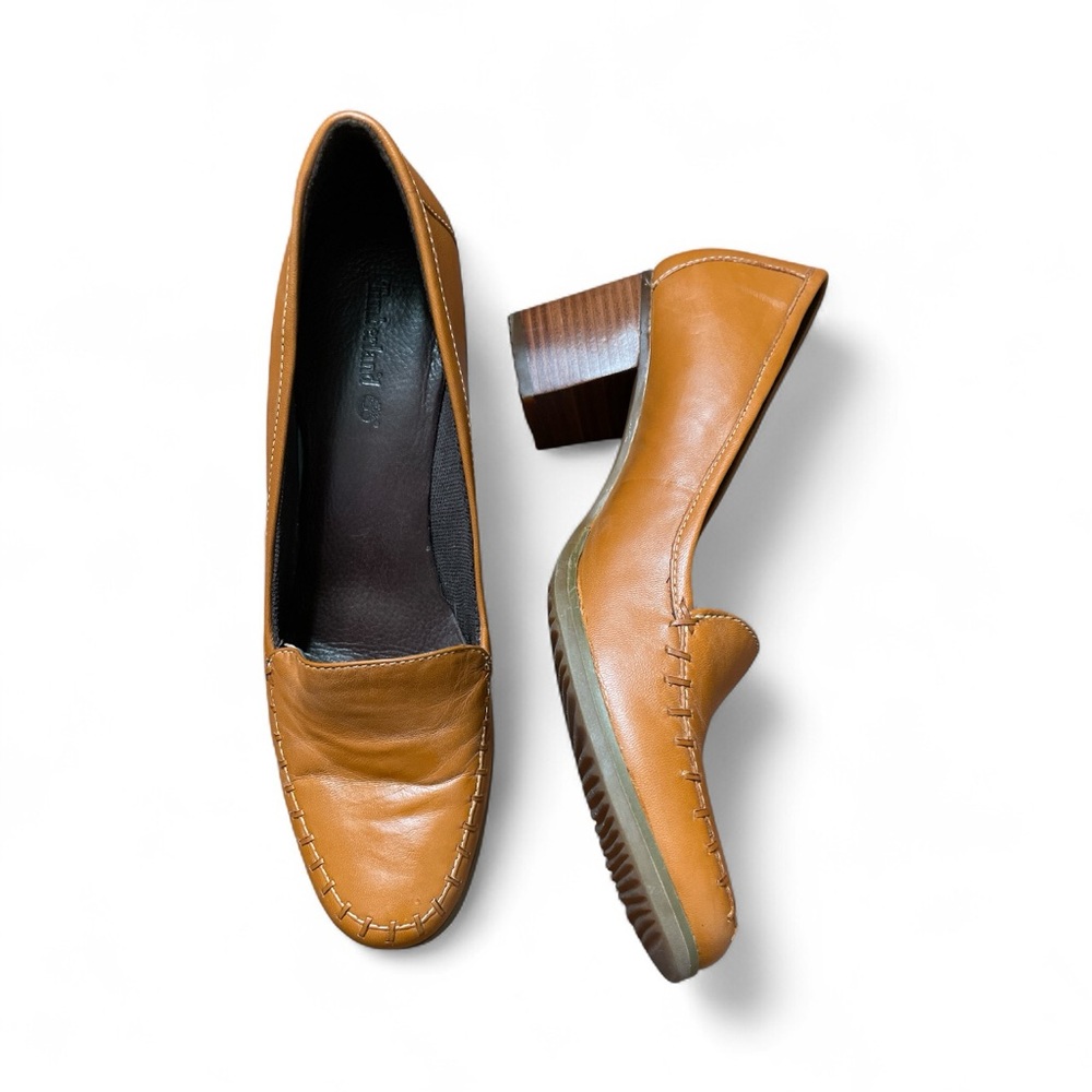 Timberland Leather Rexi Heeled Loafer